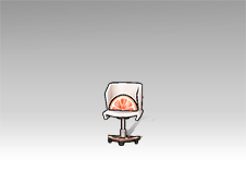 酸橙靠垫小椅