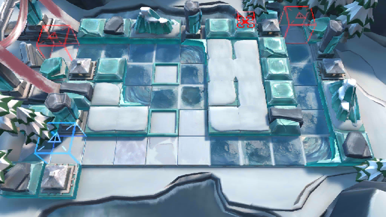 TC-1 雪地冰天 地图