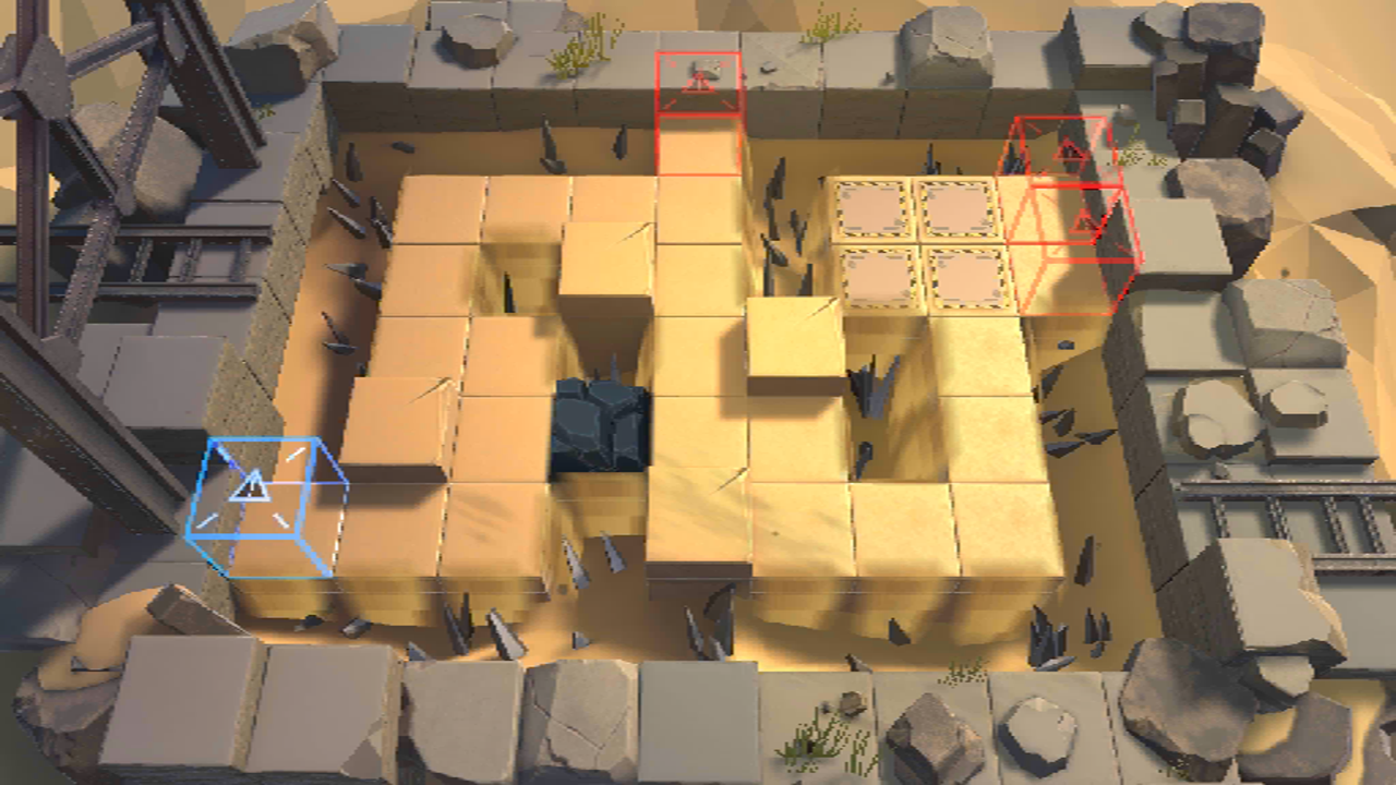 KR-1 玉门：沙丘狂欢 地图