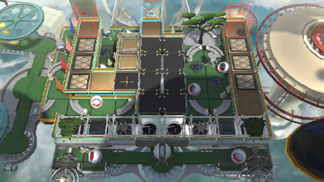 UR-1 嘈杂的天空 地图