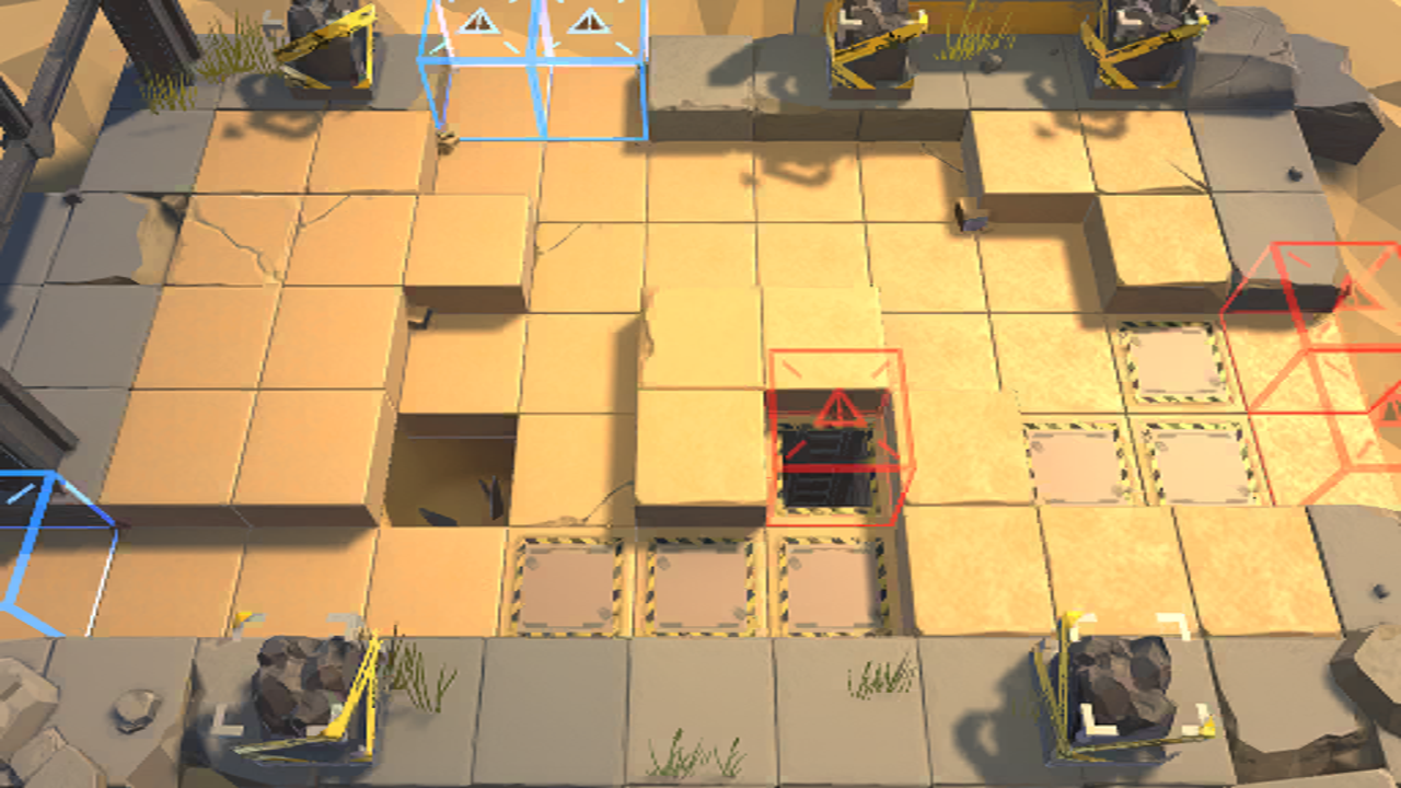 未知沙漠 荒漠 地图