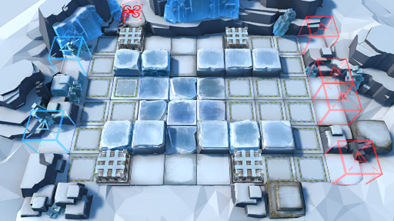 R8-7 牵引的炮火 地图