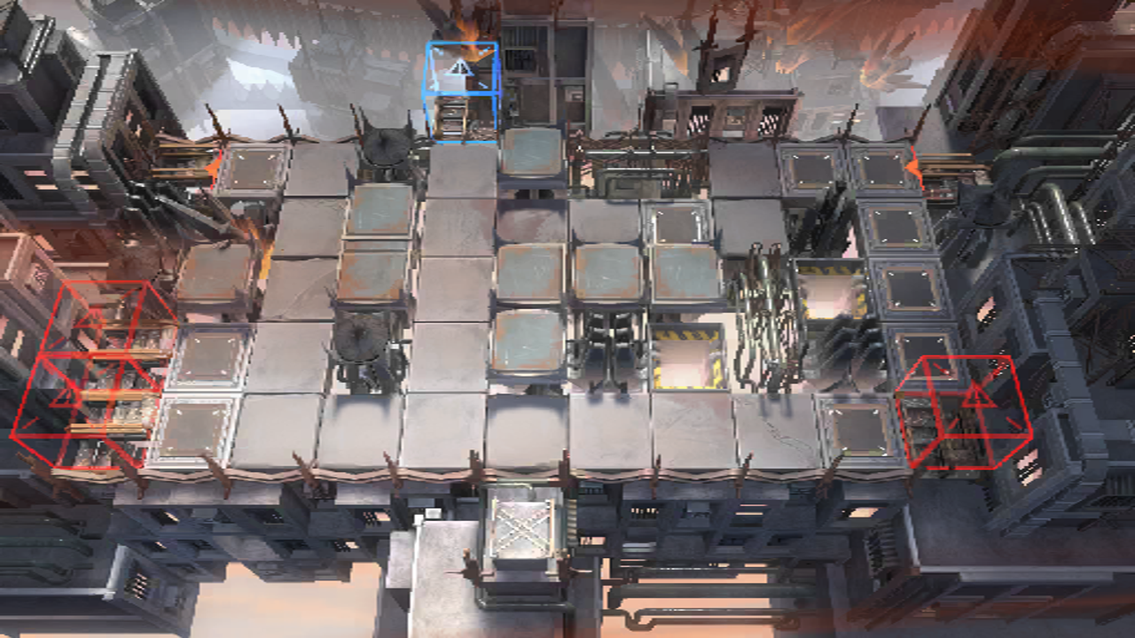 ISW-NO 混沌 地图