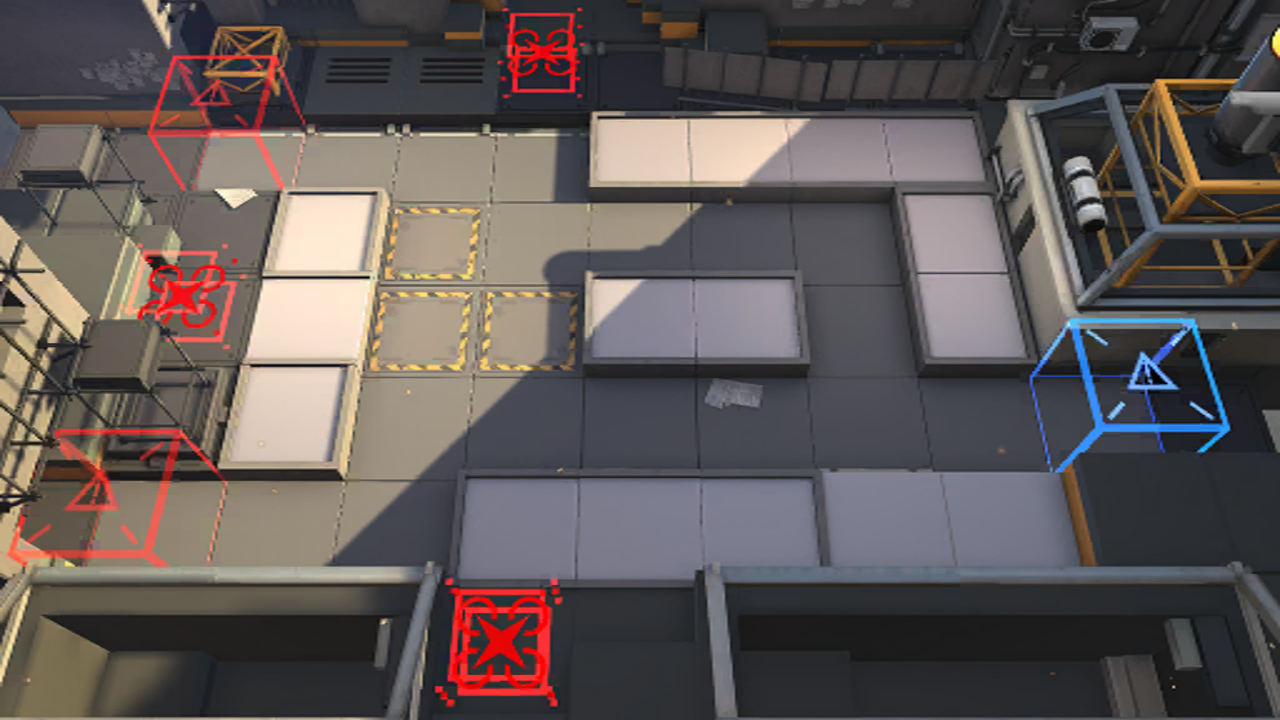 LS-1 遭遇战演习 地图